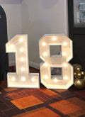 18 Light Number Hire