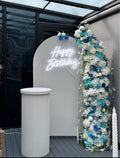 Half Ripple Arch with Floral Stand